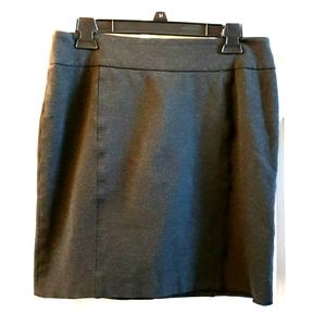Gray Halogen Pencil Skirt